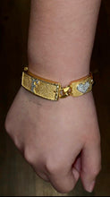 Load image into Gallery viewer, Cuban bracelet sweet charms natural diamonds