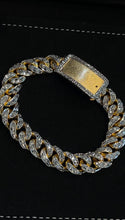 Load image into Gallery viewer, Cuban link bracelet  diamodnd cut plated 1.00