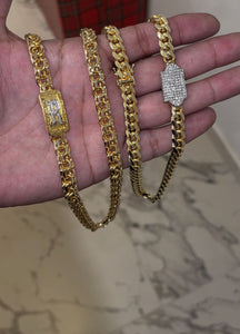 GV Charm Cuban link chain