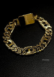 Bracelet diamond cut links CUSTOM