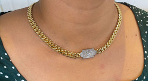 GV Charm Cuban link chain